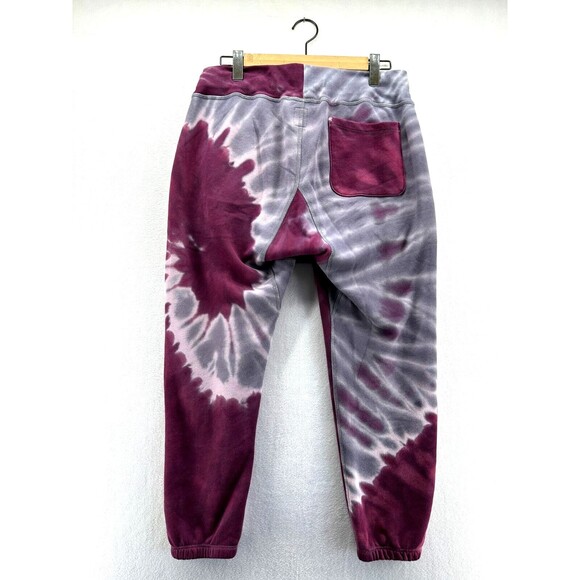 NSF Two Piece Lounge Set L Lissette Hoodie Sayde Jogger Wilde Magenta Dye Purple - Picture 10 of 16